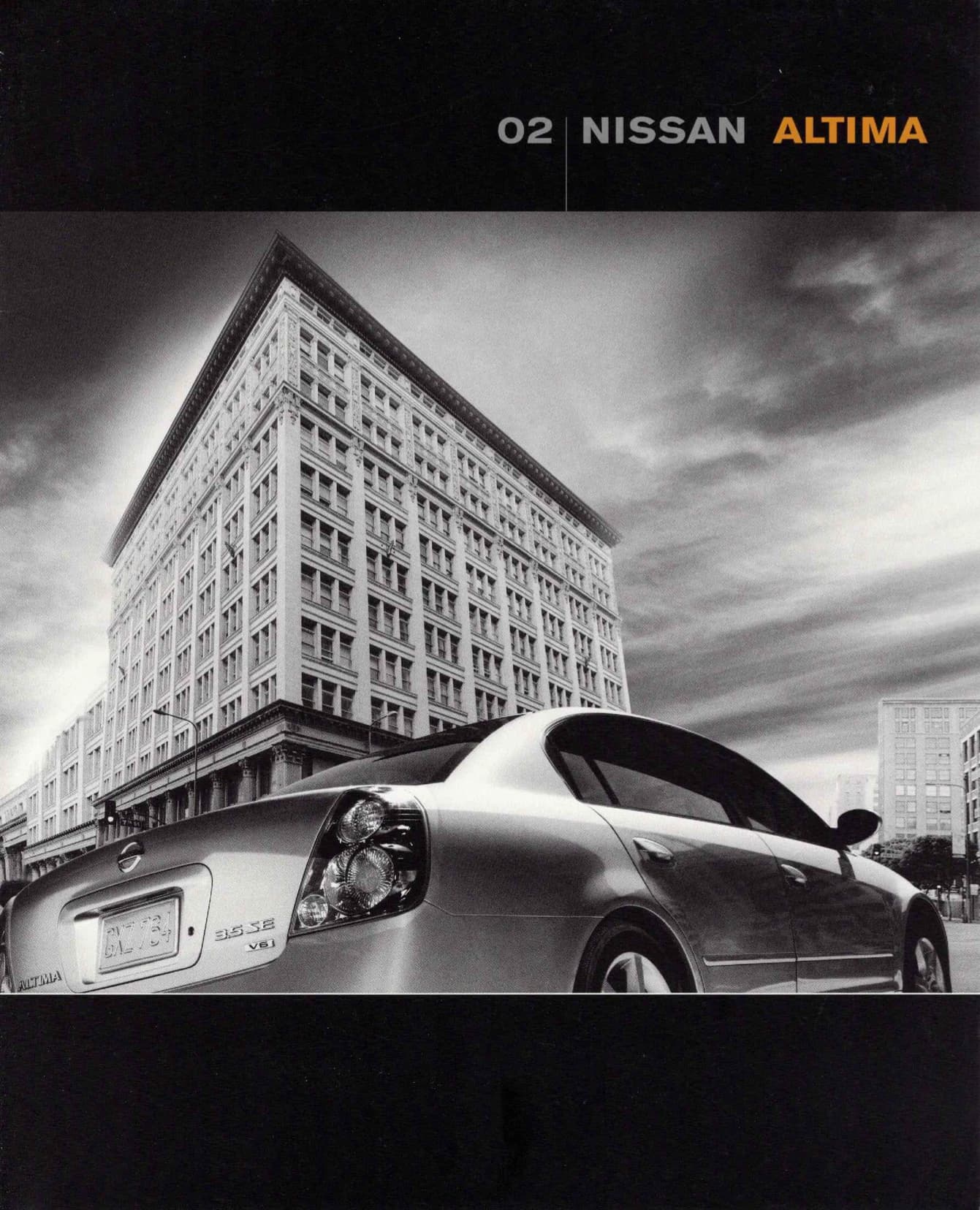 2002 Altima katalog kapağı